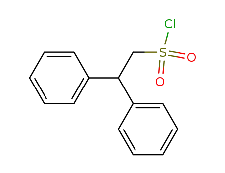 Molecular Structure of 71351-01-4 (2,2-DIPHENYLETHANESULFONYL CHLORIDE)