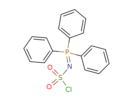 Molecular Structure of 41309-06-2 (Sulfamoyl chloride, (triphenylphosphoranylidene)-)