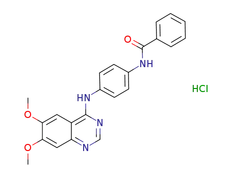 Molecular Structure of 179247-42-8 (N-(4-((6,7-DIMETHOXY-4-QUINAZOLINYL)AMIN)