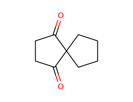 Molecular Structure of 39984-91-3 (Spiro[4.4]nonane-1,4-dione)