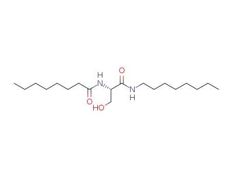 Molecular Structure of 785827-37-4 (Octanamide, N-[(1S)-1-(hydroxymethyl)-2-(octylamino)-2-oxoethyl]-)