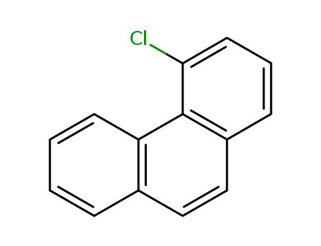 Molecular Structure of 24079-43-4 (4-chlorophenanthrene)