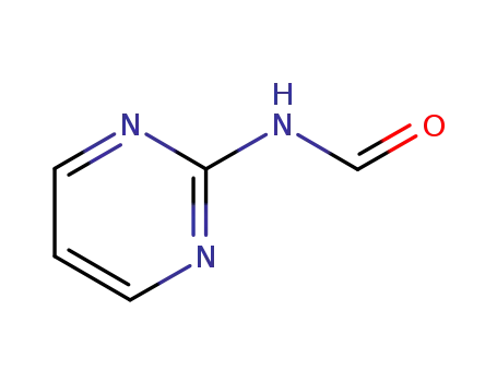Molecular Structure of 31354-57-1 (Formamide, N-2-pyrimidinyl- (6CI,9CI))
