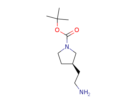 tert-butyl (S)-3-(2-aminoethyl)pyrrolidine-1-carboxylate