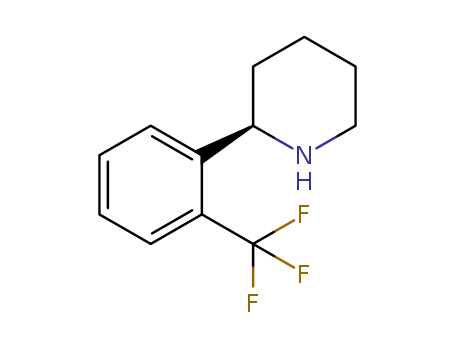 Piperidine, 2-[2-(trifluoromethyl)phenyl]-