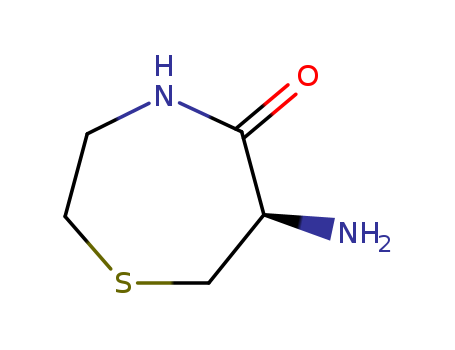 1,4-Thiazepin-5(2H)-one,6-aminotetrahydro-, (6R)-