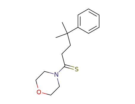 4-METHYL-1-MORPHOLIN-4-YL-4-PHENYLPENTANE-1-THIONE