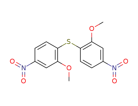 bis-(2-methoxy-4-nitro-phenyl)-sulfide