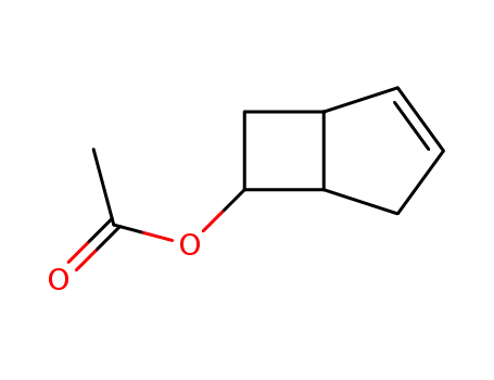 Molecular Structure of 1521-45-5 (bicyclo[3.2.0]hept-2-en-6-yl acetate)