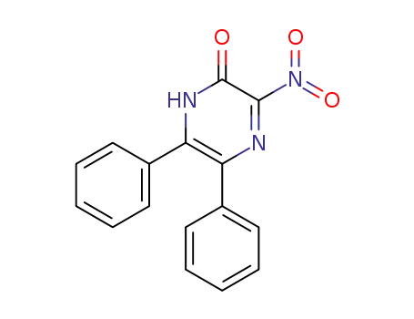 Molecular Structure of 25468-58-0 (3-nitro-5,6-diphenyl-1H-pyrazin-2-one)