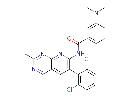 N-[6-(2,6-Dichloro-phenyl)-2-methyl-pyrido[2,3-d]pyrimidin-7-yl]-3-dimethylamino-benzamide