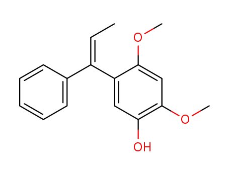 3-(2,4-dimethoxy-5-hydroxyphenyl)-3-phenyl prop-2-ene