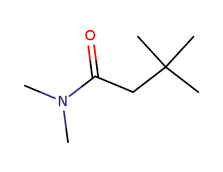 Molecular Structure of 26153-90-2 (Butanamide, N,N,3,3-tetramethyl-)