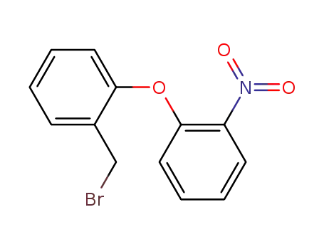 Molecular Structure of 89914-07-8 (Benzene, 1-(bromomethyl)-2-(2-nitrophenoxy)-)