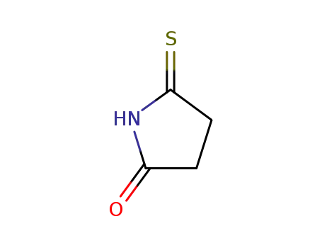Molecular Structure of 4166-00-1 (5-Thioxopyrrolidin-2-one)