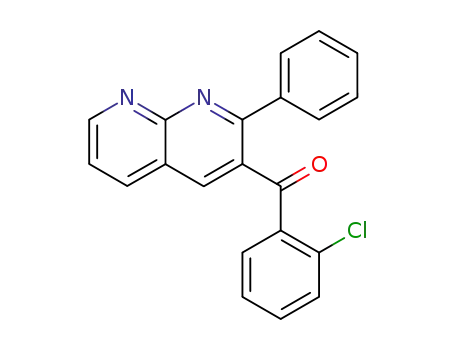 (2-Chloro-phenyl)-(2-phenyl-[1,8]naphthyridin-3-yl)-methanone