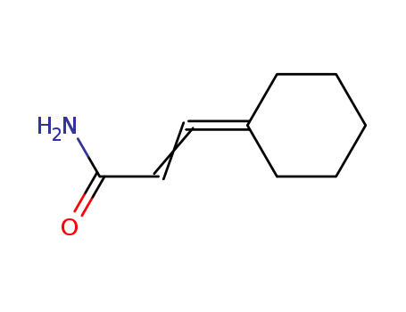 3-CYCLOHEXYLIDENE-2-PROPENAMIDE