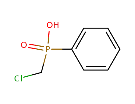 Molecular Structure of 89792-71-2 (Phosphinic acid, (chloromethyl)phenyl-)