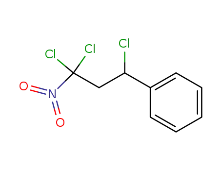 Molecular Structure of 32503-52-9 (Benzene, (1,3,3-trichloro-3-nitropropyl)-)