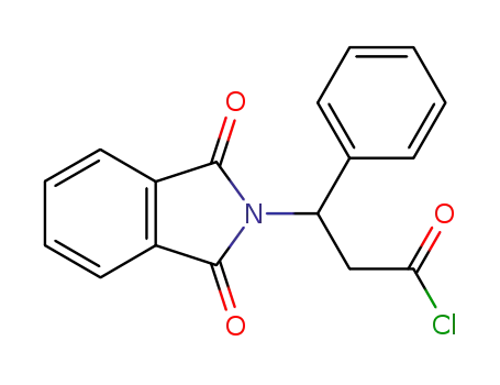 2H-Isoindole-2-propanoyl chloride, 1,3-dihydro-1,3-dioxo-b-phenyl-