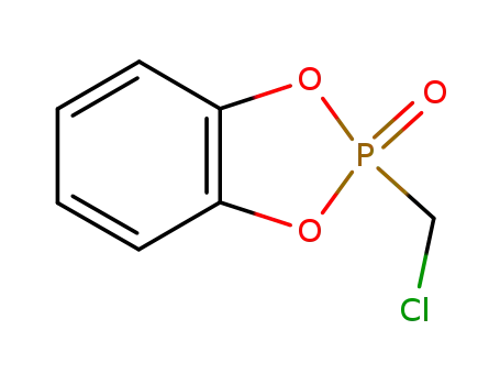 Molecular Structure of 110606-89-8 (1,3,2-Benzodioxaphosphole, 2-(chloromethyl)-, 2-oxide)