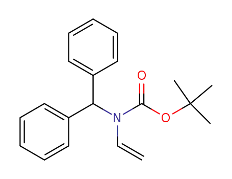 Molecular Structure of 142977-36-4 (Carbamic acid, (diphenylmethyl)ethenyl-, 1,1-dimethylethyl ester)