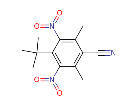 Benzonitrile, 4-(1,1-dimethylethyl)-2,6-dimethyl-3,5-dinitro-