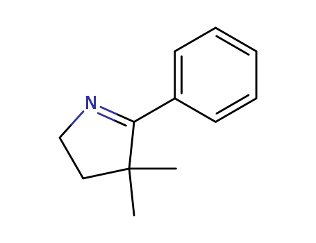 2H-Pyrrole, 3,4-dihydro-4,4-dimethyl-5-phenyl-