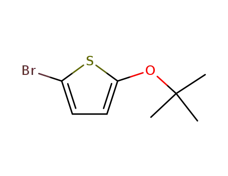 Molecular Structure of 74134-56-8 (2-bromo-5-t-butoxythiophene)