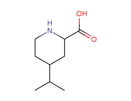 Molecular Structure of 756464-00-3 (2-Piperidinecarboxylicacid,4-(1-methylethyl)-,(2S,4S)-(9CI))