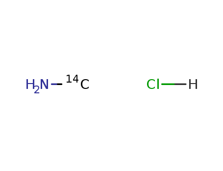Methanamine hydrochloride, [14C]