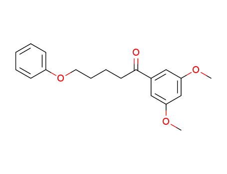 Molecular Structure of 215649-00-6 (1-Pentanone, 1-(3,5-dimethoxyphenyl)-5-phenoxy-)