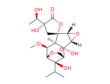 Spiro[furan-2(5H),7'-[2,5]methano[7H]oxireno[3,4]cyclopent[1,2-d]oxepin]-3',5(2'H)-dione,octahydro-1'b,4,8'-trihydroxy-4-[(1R)-1-hydroxyethyl]-6'-methoxy-6'a-methyl-8'-(1-methylethyl)-,(1'aS,1'bR,2S,2'S,4R,5'S,6'S,6'aS,7'aR,8'R)- (9CI)
