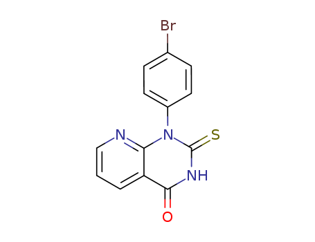 1-(4-BROMOPHENYL)-2-THIOXO-1,2,3,4-TETRAHYDROPYRIDO[2,3-D]PYRIMIDIN-4-ONE