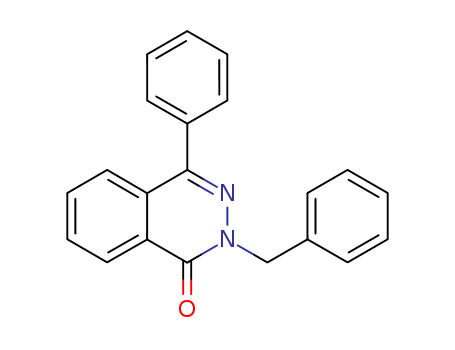 1(2H)-Phthalazinone, 4-phenyl-2-(phenylmethyl)-