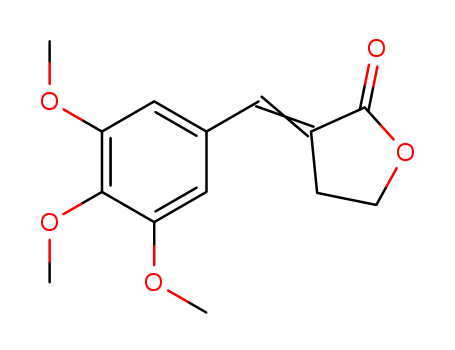2(3H)-Furanone,dihydro-3-[(3,4,5-trimethoxyphenyl)methylene]- cas  1530-58-1