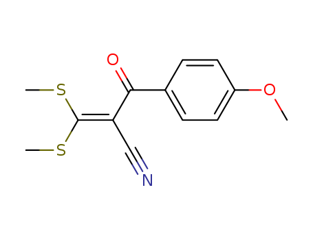 2-(4-METHOXYBENZOYL)-3,3-DI(METHYLTHIO)ACRYLONITRILE