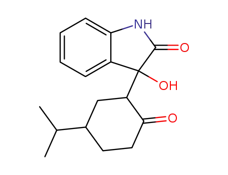 3-Hydroxy-3-(5-isopropyl-2-oxo-cyclohexyl)-1,3-dihydro-indol-2-one