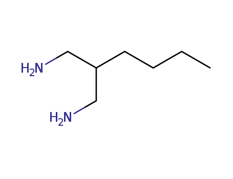 Molecular Structure of 88989-21-3 (1,3-Propanediamine, 2-butyl-)