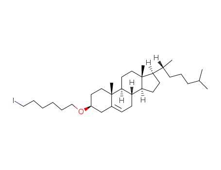 3-[(6-Iodohexyl)oxy]-(3b)-cholest-5-ene(68354-86-9)