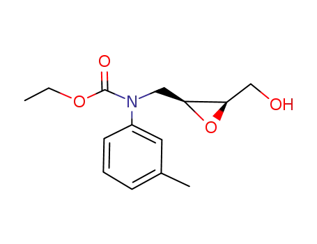 ((2S,3R)-3-Hydroxymethyl-oxiranylmethyl)-m-tolyl-carbamic acid ethyl ester