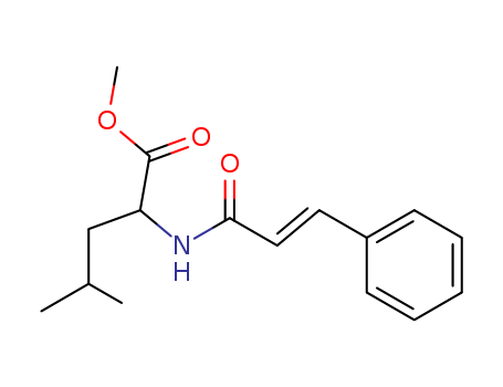 127852-94-2,methyl N-[(2E)-3-phenylprop-2-enoyl]-D-leucinate,