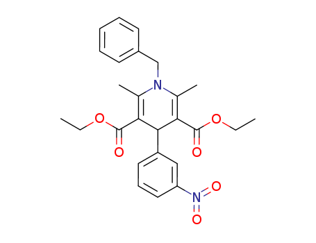 3,5-PYRIDINEDICARBOXYLIC ACID 1,4-DIHYDRO-2,6-DIMETHYL-4-(3-NITROPHEN YL)-1-BENZYL-,DIETHYL ESTER