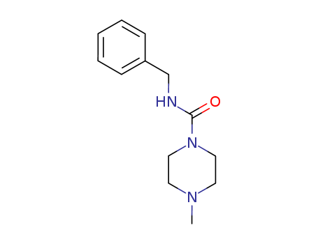 1-Piperazinecarboxamide, 4-methyl-N-(phenylmethyl)-