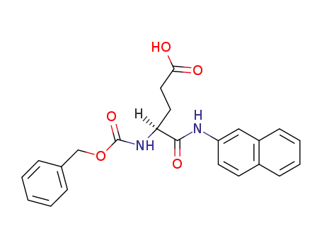 Pentanoic acid,
5-(2-naphthalenylamino)-5-oxo-4-[[(phenylmethoxy)carbonyl]amino]-,
(S)-