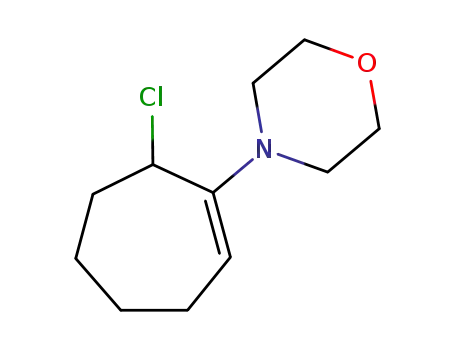 4-(7-Chlorocyclohept-1-en-1-yl)morpholine