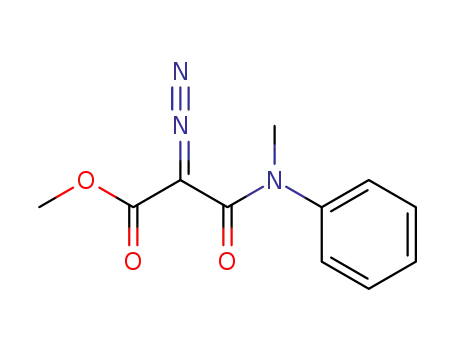 Propanoic acid, 2-diazo-3-(methylphenylamino)-3-oxo-, methyl ester