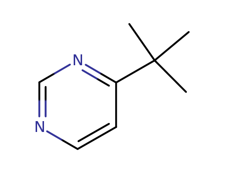 Pyrimidine, 4-(1,1-dimethylethyl)- (9CI)