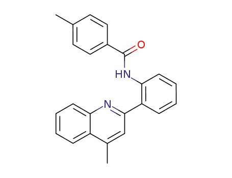 Benzamide, 4-methyl-N-[2-(4-methyl-2-quinolinyl)phenyl]-