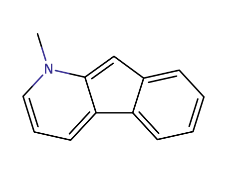 Molecular Structure of 13038-92-1 (1-methyl-1H-indeno[2,1-b]pyridine)